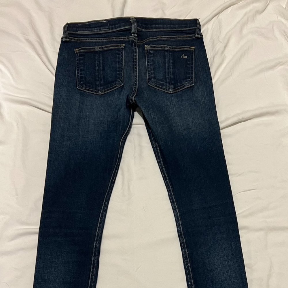 Rag & Bone Skinny Jeans Sz 25. Charrin Finished